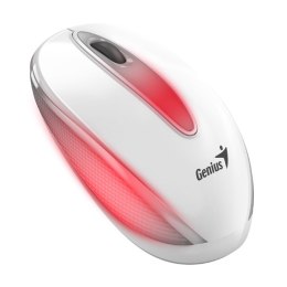 Genius Mysz DX-Mini, 1000DPI, optyczna, 3kl., przewodowa USB, biała, klasyczna, podświetlenie RGB