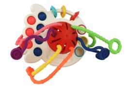 Zabawka Sensoryczna Gryzak Dla Niemowląt Kolorowa Edukacyjna