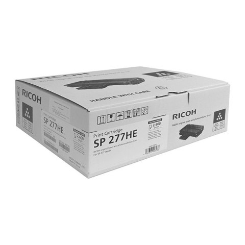 Ricoh oryginalny toner 408160, black, 2600s, SP277HE, Ricoh SP 277 serie, O