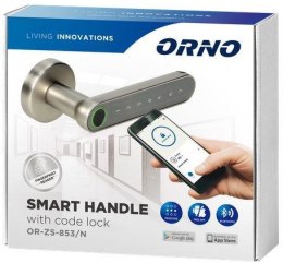 Klamka szyfrowa ORNO z klawiaturą dotykową i funkcją smart OR-ZS-853/N ORNO