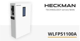 Naścienny magazyn energii 5,12 kWh Heckman WLFP51100A HECKMAN