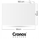 Panel grzewczy IR CRONOS Synthelith PRO CRP-500TWP White CRONOS