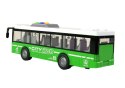 Autobus Na Baterie Światła Dźwięki Napęd Frykcyjny Zielony 1:16