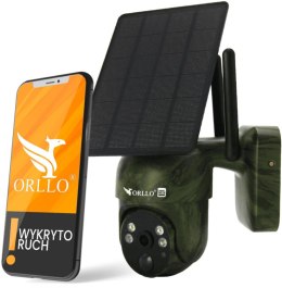 Kamera IP Orllo Bezprzewodowa 4G LTE Obrotowa z Panelem Solarnym ORLLO TZ1 MORO ORLLO