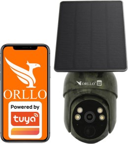 Kamera IP Orllo Bezprzewodowa 4G LTE Obrotowa z Panelem Solarnym ORLLO TZ1 MORO ORLLO