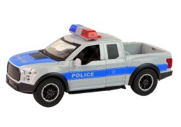 Pojazd Terenowy Policja Niebieski Otwierane Drzwi Dźwięk Światła