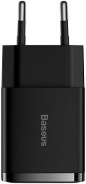 ŁADOWARKA SIECIOWA Baseus Compact Charger CCXJ010201 10.5W 2x USB-A CZARNA BASEUS