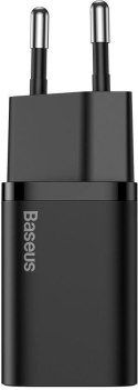 ŁADOWARKA SIECIOWA Baseus Super Si Quick Charger 1C CSUP-J01 30W 1x USB-C PD 3.0 QC 3.0 CZARNA BASEUS