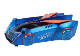 Autko Sportowe Auto Jeżdżące Po Ścianach Suficie Na Laser Niebieskie