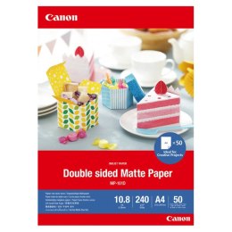 Canon Matte Photo Paper, MP-101D A4, foto papier, matowy, biały, A4, 240 g/m2, 50 szt., atrament