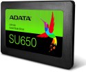 DYSK SSD ADATA Ultimate SU650 512G 2.5 S3 3D ADATA