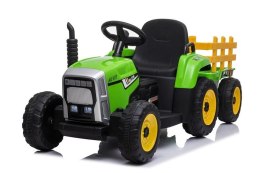 Traktor na Akumulator z Przyczepą XMX611 Zielony