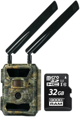 Kamera Leśna FOTOPUŁAPKA GPS 4.0CG + KARTA PAMIĘCI microSD GOODRAM CL10 32GB LUXURY-GOODS