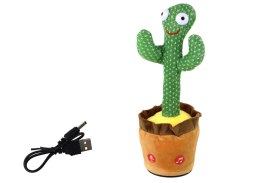 Tańczący Kaktus Grający i Świecący Interaktywna Zabawka