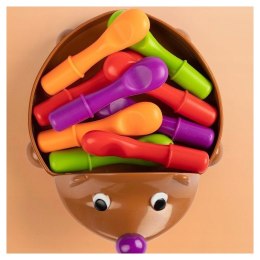 WOOPIE Gra Zręcznościowa Jeżyk Sorter Montessori Nauka Liczb i Kolorów 4w1