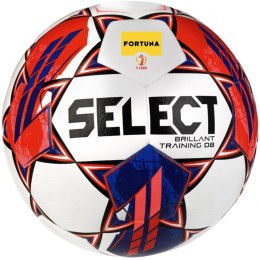Piłka nożna Select Derbystar v23 Brillant Training DB biało-czerwono-niebieska 18180