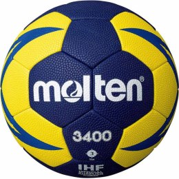 Piłka ręczna Molten H3X3400 NB granatowo-żółta