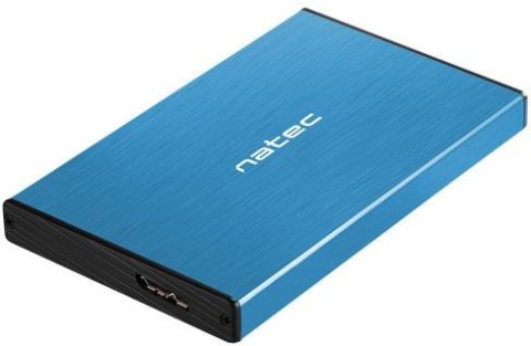 OBUDOWA HDD/SSD ZEWNĘTRZNA NATEC RHINO GO SATA 2.5" USB 3.0 NIEBIESKA NATEC