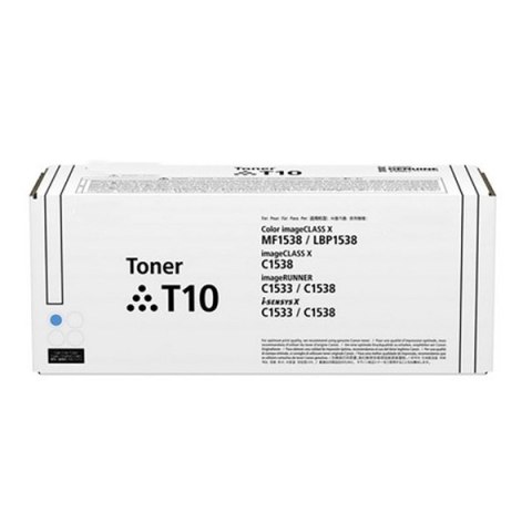 Canon oryginalny toner T10 C, 4565C001, cyan, 10000s, high capacity, Canon iR-C1533iF, C1538iF, O