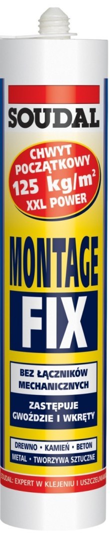 KLEJ MONTAŻOWY MONTAGE FIX 280ML