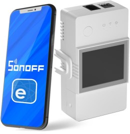 SONOFF TH Elite | THR316D | Przekaźnik Wifi z funkcją pomiaru temperatury oraz wilgotności SONOFF