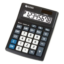 Eleven Kalkulator CMB801BK, czarna, biurkowy, 8 miejsc