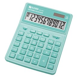 Eleven Kalkulator SDC444XRGNE, zielona, biurkowy, 12 miejsc, podwójne zasilanie