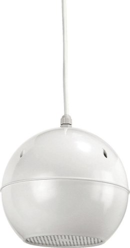 Głośnik kulowy PA MONACOR EDL-412/WS odporny na wilgoć Technika 100V lub 8Ω biały MONACOR