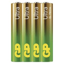 Bateria alkaliczna, AAA, 1.5V, GP, blistr, 4-pack, ULTRA
