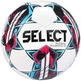 Piłka nożna Select Futsal Talento 13 v22 biało-niebiesko-różowa 18334