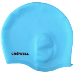 Czepek pływacki Crowell Ucho Bora jasnoniebieski kol.7