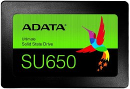 Adata Dysk SSD Ultimate SU650 256GB M.2 TLC 3D 2280 SATA ADATA