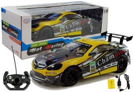 Auto Sportowe Zdalnie Sterowane 1:10 Żółte R/C