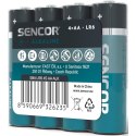 Bateria alkaliczna, AA, 1.5V, Sencor, Folia, 4-pack