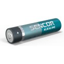 Bateria alkaliczna, AAA, 1.5V, Sencor, blistr, 4-pack