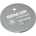 Bateria litowe, CR2016, 3V, Sencor, blistr, 1-pack