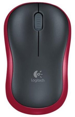 Logitech M185 Wireless Mouse Czerwono-czarny LOGITECH