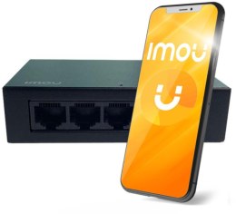 Switch Imou 5-portowy SF105 metalowa obudowa 100Mbps IMOU