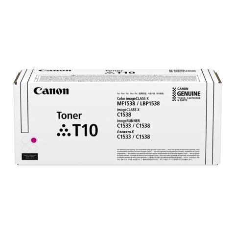 Canon oryginalny toner T10 M, 4564C001, magenta, 10000s, high capacity, Canon iR-C1533iF, C1538iF, O