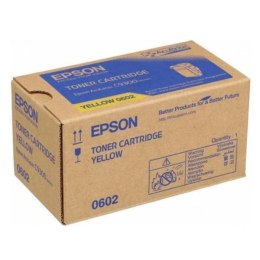Epson oryginalny toner C13S050602, yellow, 7500s, Epson Aculaser C9300N, O