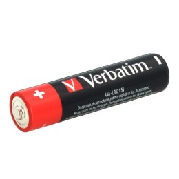 Bateria alkaliczna, AAA, 1.5V, Verbatim, kartonik, 24-pack, 49504