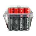 Bateria alkaliczna, AAA, 1.5V, Verbatim, kartonik, 24-pack, 49504