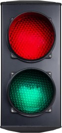 Semafor CAME PSSRV2 (2-komorowy: czerwone-zielone) 230V LED (001PSSRV2) CAME