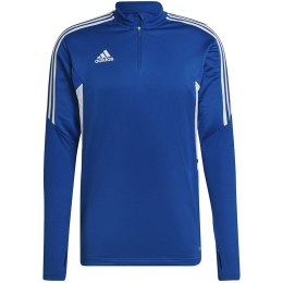 Bluza męska adidas Condivo 22 Training 1/2 zip niebiesko-biała HA6271
