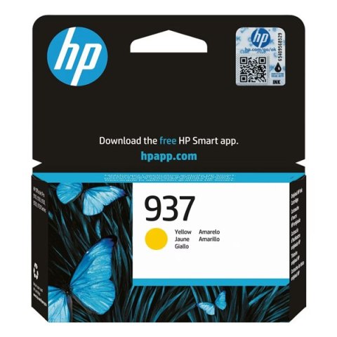 HP oryginalny ink / tusz 4S6W4NE#CE1, HP 937, yellow, 800s, HP HP OfficeJet Pro 9110b, 9120b, 9130b