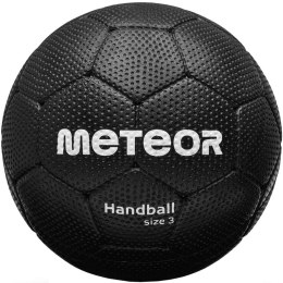 Piłka ręczna Meteor Magnum męska 3 czarna 16690