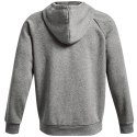 Bluza męska Under Armour Rival Fleece FZ Hoodie szara 1379767 025