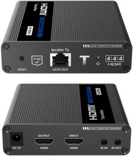 Konwerter HDMI na LAN 4K Spacetronik IP SPH-676C - zestaw SPACETRONIK