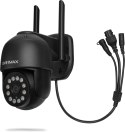 Kamera IP Overmax OV-CAMSPOT 4.95 obrotowa zewnętrzna Wi-Fi 4MPx czarna OVERMAX