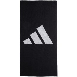Ręcznik adidas 3BAR L czarno-biały IU1289